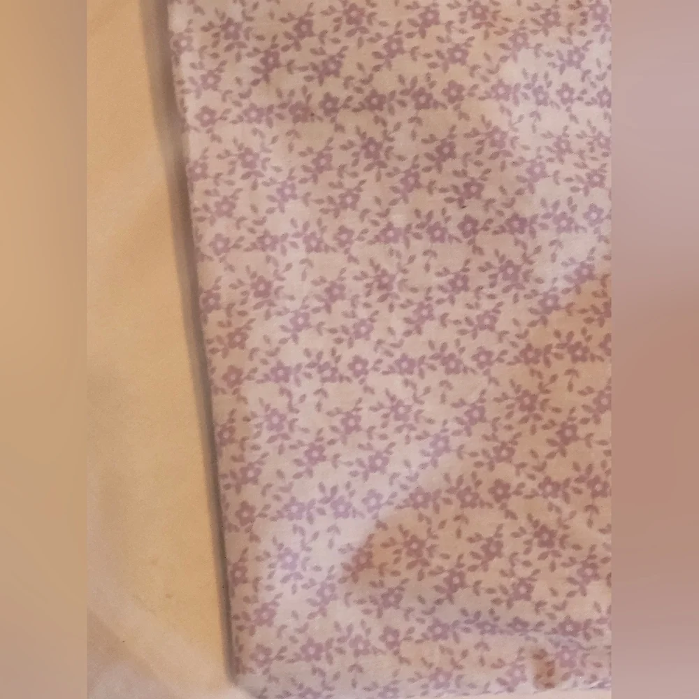 Nojo 2-pcs Set Hanging Nursery Organizer Purple Floral Butterflies Diaper Caddy